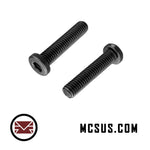 #10-32 x 21/32" Fine Thread Socket Low Head Cap Screw Alloy Steel Black Oxide (Pack of 10 Screws)