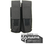 Double Pod Pouch for Strikeforce/Tactical Ten Vest (Black) Clearance Item