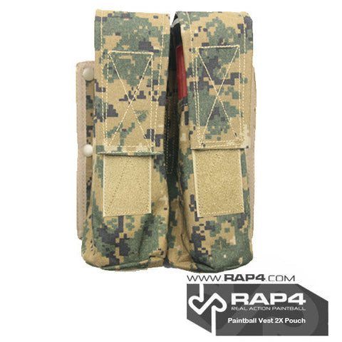 Double Pod Pouch for Strikeforce/Tactical Ten Vest (MARPAT) Clearance Item