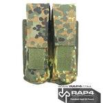 Double Pod Pouch for Strikeforce/Tactical Ten Vest (German Flecktarn) Clearance Item