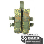 Double Pod Leg Pouch (German Flecktarn)