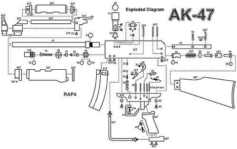 #14T Front Plug, Tacamo AK47