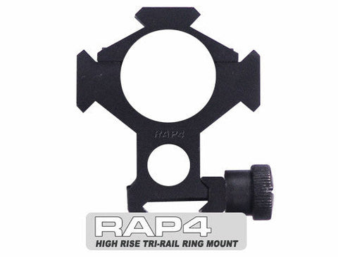 High Rise Tri Rail Scope Ring Mount (Single)