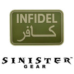 Sinister Gear "Infidel" PVC Patch - OD