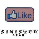 Sinister Gear "Like" PVC Patch - Color