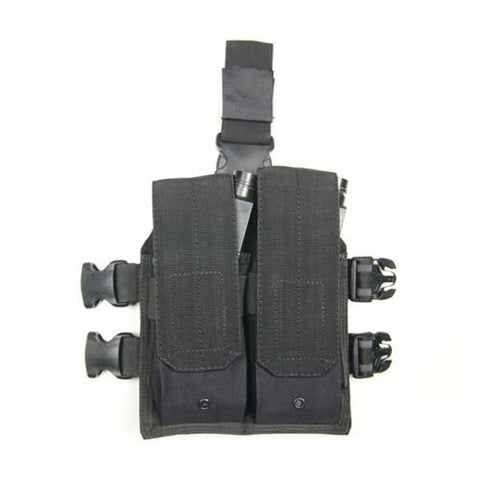 BLACK M4 DMAG & Helix Magazine Leg Pouch