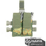 M4/M16 DMAG & Helix Magazine Leg Pouch (German Flecktarn) Clearance Item