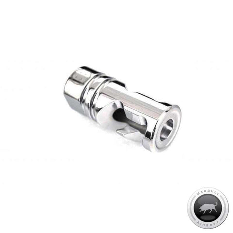 MadBull DNTC Compensator Flashhider - 14mm CCW (Chrome)