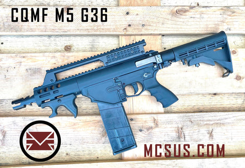 Custom Milsig M5 Valken CQMF G36 Paintball Gun (Semi/Full Auto)