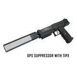 OPS Suppressor Kit For Tippmann Tipx Pistol (With 14" Lion Claw A5 Barrel)