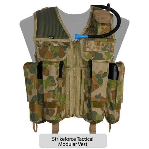 Australian Camo Strikeforce Tactical Modular Vest (Large Size)