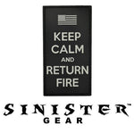 Sinister Gear "Return Fire" PVC Patch - SWAT