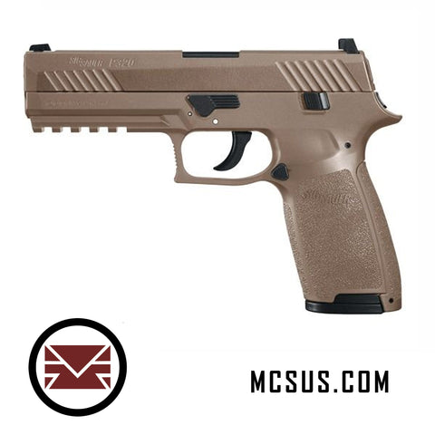 SIG Sauer P320 Airgun .177 Cal CO2 Powered Pellet Pistol (Tan)