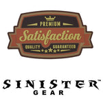 Sinister Gear "Satisfaction" PVC Patch - Orange