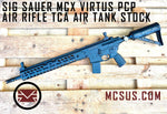 Cam Lever Lock TCA  13ci Air Tank Buttstock For Sig Sauer MCX Virtus Air Rifle (Option To Add Air Tank)