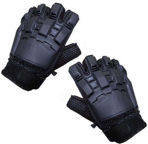 MEDIUM Armored Tactical Glove (Open Finger) Clearance Item