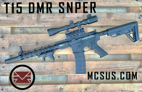 Custom T15 DMR Sniper Paintball Gun