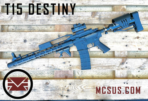 Custom T15 Destiny Paintball Gun