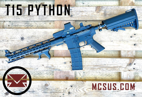 Custom T15 Python Paintball Gun