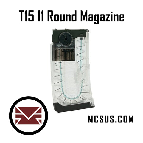 T15 and Scout Magazine 11 Rounds Clear