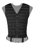 Modular BLACK MOLLE Tactical Vest