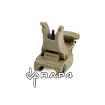 Tan Tactical Flip Up Sight (Front)