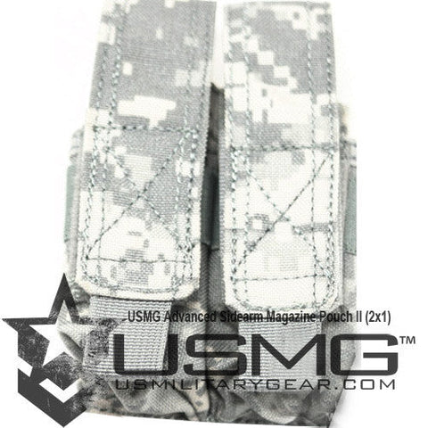 MOLLE Double Advanced Sidearm Magazine Pouch (ACU) Clearance Item