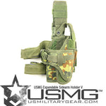 Expandable Sidearm Holster (German Flecktarn) Clearance Item