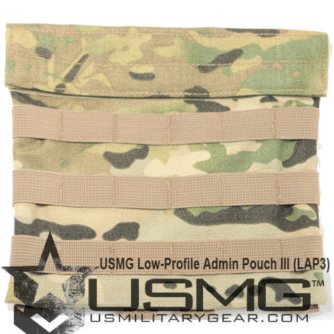 MOLLE Low-Profile Admin Pouch (Eight Color Desert)