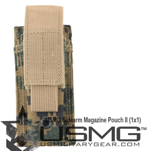 MOLLE Single Sidearm Magazine Pouch (MARPAT) Clearance Item