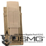 TAN MOLLE  Single Sidearm Magazine Pouch