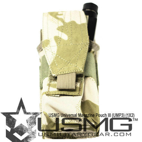 MOLLE Single Universal Magazine Pouch (Britsh DPM Desert) Clearance Item