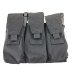 MOLLE Triple Universal Magazine Pouch (Black)