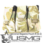 MOLLE HELIX Triple Universal Magazine Pouch (British DPM Desert)