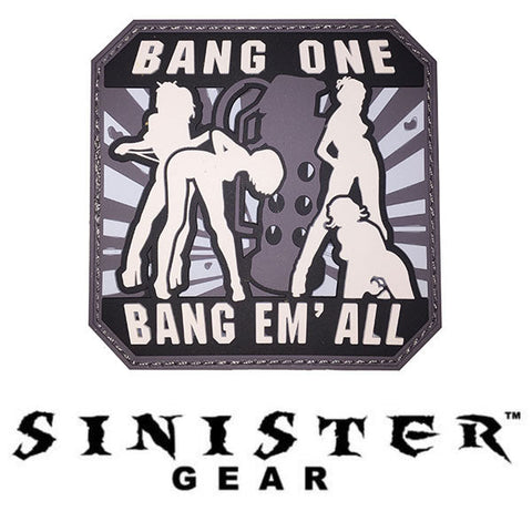 Sinister Gear "Bang one" PVC Patch