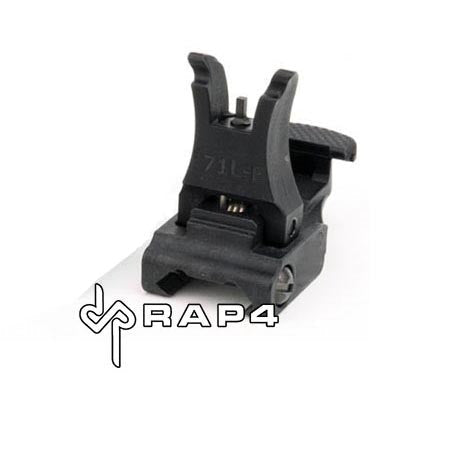 Black Tactical Flip Up Sights (Front)