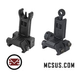 Bravo Low Profile Tactical Flip Up Sights (Set)