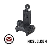 Bravo Low Profile Tactical Flip Up Sights (Rear)