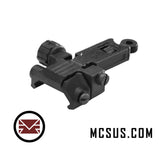 Bravo Low Profile Tactical Flip Up Sights (Rear)