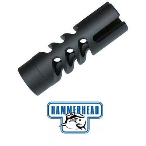 Hammerhead Snaggle Tooth Muzzle Brake (22 muzzle threads)