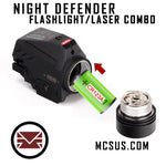 Night Defender Flashlight Laser Combo