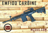 EMF100 MG100 MCS100 Paintball Gun M4 AR15 Carbine Buttstock With Milspec Buffer Tube