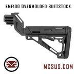 EMF100 MG100 Drop Down OverMolded Carbine Buttstock