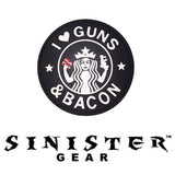 Sinister Gear "Guns & Bacon" PVC Patch