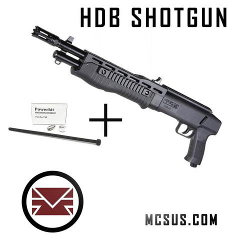 HDB 50 Joules Power Kit With HDB .68 Caliber Semi Auto Shotgun Package