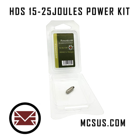 HDS 68 HDS Shotgun 15 to 25 Joules Power Kit