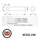 #10-32 x 21/32" Fine Thread Socket Low Head Cap Screw Alloy Steel Black Oxide (Pack of 10 Screws)