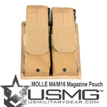 M4/M16 Magazine Pouch for Strikeforce/Tactical Ten Vest (Tan) Clearance Item