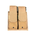 TAN MOLLE Double M4 DMAG & Helix Magazine  Pouch