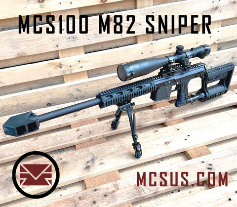 MCS100 M82 Sniper Paintball Gun Package